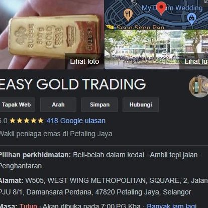 easy gold trading jual surat pajak dan emas malaysia