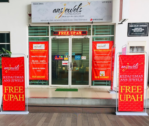 KEDAI EMAS ANS JEWELS (Kami Menjual Dan Membeli Emas Terpakai,Emas Pusaka,Emas Rosak dan Surat Pajak)