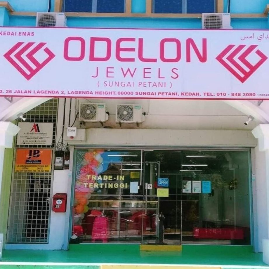 Kedai Emas Odelon Jewels Sungai Petani 1 kedai emas odelon jewels sungai petani