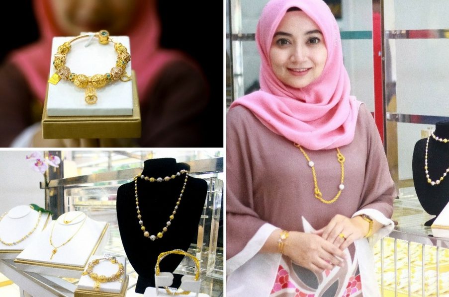 kedai emas wanie cantik